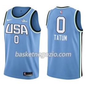 Canotte Uomo Boston Celtics Jayson Tatum 0 Nike 2019 Rising Star Swingman